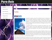 Tablet Screenshot of para-raio.info